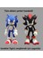 Sonic 2'li Kirpi Sonic ve Shadow Tüm Eklem Yerleri Hareketli Masaüstü figürü Çocuklar için Uygun değildir 1