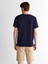 Erkek Lacivert Regular Fit Bisiklet Yaka T-Shirt 2003304.433 2