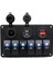 Tekne & Karavan Sigorta (Switch) Panel 6 Lı 12V USB Voltmetre 1