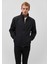 Su İtici Dik Yaka Siyah Ceket 0110361-900 11
