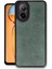 OMR02 Realme 12 Lite Kılıf Aras Deri Kapak - Koyu Yeşil 1
