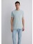 Mavi Logo Baskılı Yeşil İnterlok Tişört 0610360-70148 14