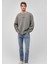 Sırt Detaylı Gri Sweatshirt 0S10248-85485 9