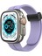 Apple Watch 38MM KR412 Elegance Stylısh Kordon - Lila 1