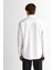 Erkek Beyaz Regular Fit Düğmeli Yaka Gömlek 3825121T.110 2