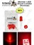 Kırmızı Mantar LED Diyot Lamba 50 Li 1 Paket Kırmızı 4.8 mm Mini Mantar LED Lamba Deney Bilim Proje Arduino Işığı 1