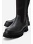 Kadın Çift Fermuarlı Streçli Çizme Siyah Cilt 3