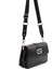 Kadın Çapraz Çanta 1009-48598 Sılver Polo Çapraz Bayan Çantası M158 Siyah-Nova Siyah 2