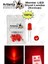 Kırmızı Mantar LED Diyot Lamba 100 Lü 1 Paket Kırmızı 4.8 mm Mini Mantar LED Lamba Deney Bilim Proje Arduino Işığı 1