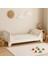 Montessori Çocuk Karyolası 70X140, Beyaz Mdf, Alçak Tasarım Güvenli Yatak 5