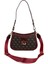 Kadın Çapraz Çanta 1132-48653 Sılver Polo Çapraz Bayan Çantası M178 Kahve Sarı-Mat Bordo 5