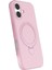 Apple iPhone 16 Plus Regal Magsafe Standlı Kapak - Açık Pembe 3