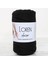 Loren Decor 3 Büküm Makrome Ipi Siyah - L006 1
