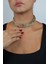 Dual Leaf Choker Kolye 2
