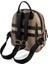 Kadın 1265-48629 Sılver Polo Sırt Çantası MK80 Kahve-Mat Siyah 4
