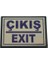 Cemax Yönlendirme Büyük Çıkış (Exit) 13X8,5 cm 1