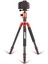 Z818 Magnezyum-Alüminyum Alaşımlı Tripod/monopod- Telefon Tutucu-Çanta ve Bluetooth Kumanda Ile Birlikte 2