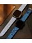 OMR02 Apple Watch 42MM Creeper Desenli Kordon - Siyah 3