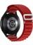 OMR02 Watch 20MM KR410 Kumaş Kordon - Kırmızı 2