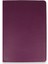 OMR02 Samsung Galaxy T860 Tab S6 10.5 Kılıf 360 Tablet Deri Kılıf - Mürdüm 3