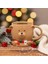 Barista Ayıcık Tasarımlı Kahverengi Kupa Mug 355 ml 2