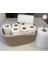 Tress Çok Amaçlı Düzenleyici Sepet El Dokuma Banyo,mutfak, Çocuk Odası, Organizer,havluluk 7