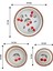 Kiraz Desenli Hasır Görünümlü Sunum Seti – Kırmızı Renk – 3 Parça El Yapımı Sofra Takımı 8