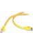 Flaxes FNK-605S 5m Cat 6 Sarı 24AWG Patch Kablo 1