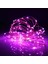 Uzaktan Kumandalı USB Peri LED 12 Metre 100 LED -8 Fonksiyonlu Pembe 1