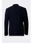 Slim Fit Dar Kesim Mono Yaka Casual Lacivert Ceket 4016 2