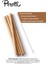 Bamboo Straw 6`lı Bambu 5 Pipet + 1 Fırça 3