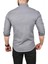 Erkek Füme Slim Fit Dar Kesim Pamuklu Spor Gömlek Çıtçıtlı Likralı Gabardin Gömlek 2300421 5