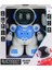 Uzaktan Kumandalı Akıllı Astronot Robot Işıklı Sesli Mavi DB05 1