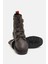 Dark Brown Kadın Bot & Bootie 3