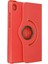 Buğz Samsung Galaxy X510 Tab S9 Fe 11 Kılıf 360 Tablet Deri Kılıf - Kırmızı 1