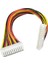 Primex PX-4983 Psu 24 Pin Power Uzatma Kablo, Power Supply 24 Pin Uzatıcı Ek Dişi Erkek Kablo 1