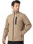 Bej Erkek Su Geçirmez Softshell Outdoor Mont / Ceket - 5039-02 1