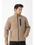 Bej Erkek Su Geçirmez Softshell Outdoor Mont / Ceket - 5039-02 2