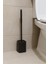 Silikon Wc Tuvalet Banyo Fırçası Klozet Fırçası Siyah Kare 1