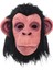 Buğz Siyah Saçlı Kafaya Tam Geçmeli Lateks Şempanze Maskesi - Lateks Maymun Orangutan Goril Maske Et Maske 1