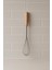 Ahşap Saplı Metal Mini Çırpıcı 19 cm 2