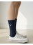 Geyik Nakışlı Renkli Yazlık Kışlık Pamuklu Unisex Lacivert Soket Çorap 1