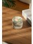 Stone Mist %100 Soya Wax Odun Fitilli Gri Mermer Desen Dekoratif Mum 1
