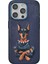 Buğz Venco Iphone 15 Pro Perma Desenli Kapak - Lacivert 1