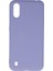 Buğz Samsung Galaxy A01 Kılıf Nano Içi Kadife Silikon - Lila 1