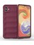 Buğz Samsung Galaxy A04E Kılıf Optimum Silikon - Bordo 1