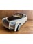 Rolls Royce Model Araba Beyaz Rolls Royce Scale Diecast Araba Ön Far Arka Stop Işıklı Kapılar Açılır 1