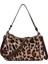 Kadın Leopar Uzun Askılı Peluş Omuz Çantası 25WBD2672PH 1