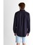 Erkek Lacivert Regular Fit Düğmeli Yaka Gömlek 3825117T.433 2