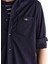 Erkek Lacivert Regular Fit Düğmeli Yaka Gömlek 3825117T.433 5